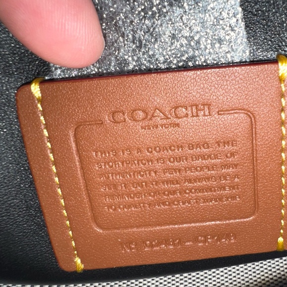 ✨NWT | Coach Quilted Pillow Tabby 20 in Black Nappa Leather and Pewter hardware - Picture 3 of 11